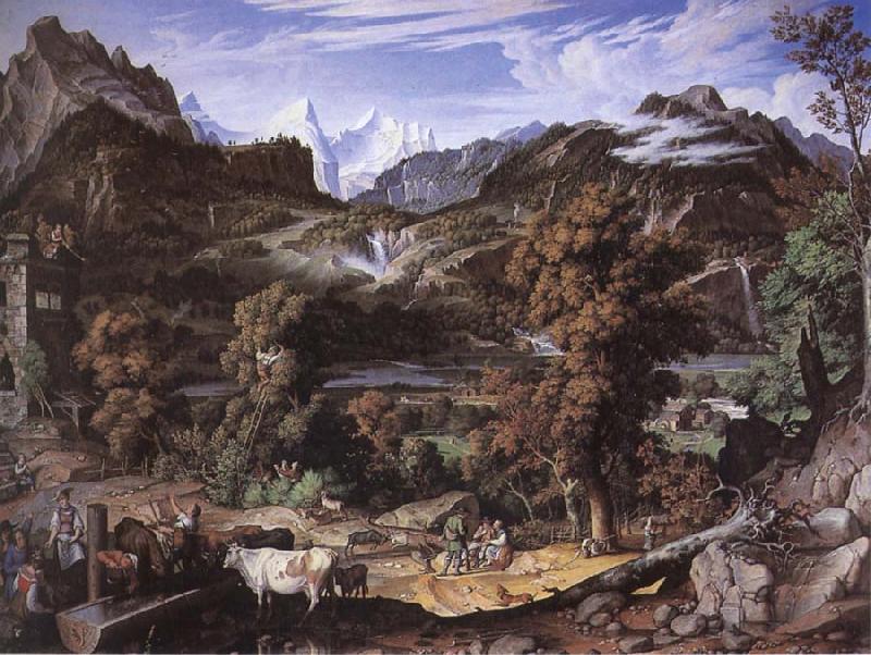 Joseph Anton Koch Swiss Landscape